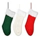thumbnail image 2 of Ounissouiy Accesorios de calcetín de Navidad diseño de escena interior Prop decoración colgante tejer calcetines de Navidad bolsa de regalo decoración Kits de decoración para fiestas Verde Ounissouiy HA068304-01, 2 of 6