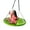 Lime, variant on Swurfer Slice 40 Inch Outdoor Saucer Tree Swing Padded Edge, for Kids and Adults Holds up to 500 lbs