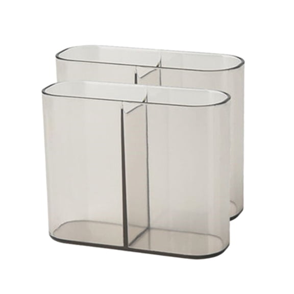 Acrylic Makeup Organizer Cozival Cosmetics Storage Box, Organizer for Jewelry, Skin Care Products, and Remote Controls, Acrylic Countertop Container for Bathroom Vanity, Skincare Storage Box