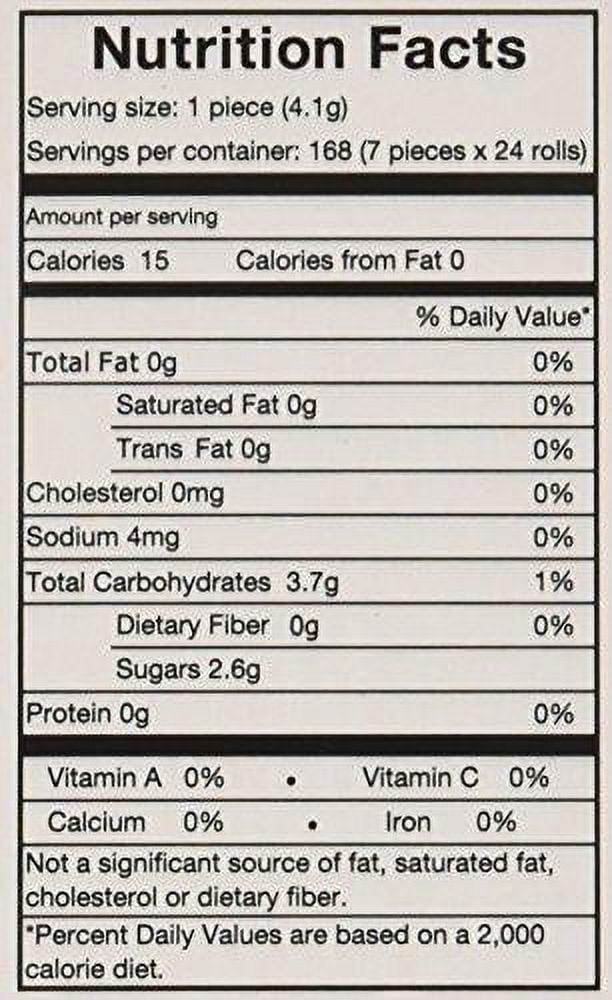 CANDYRUS Reed's Rolls Cinnamon Candies, 24 Count