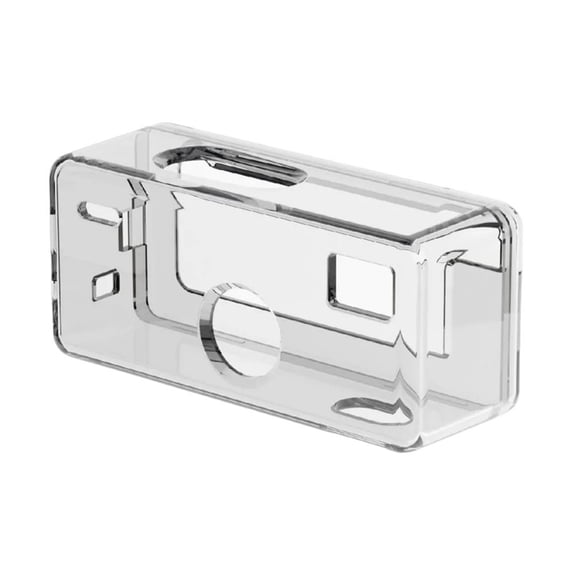 Custom Fit Transparent PC Protective Case For Kodak Charmera Keychain Camera Anti-Yellowing Durable Cover