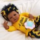 thumbnail image 5 of Muñeca Reborn BABESIDE, negra, 50 cm, afroamericana, 5 of 5