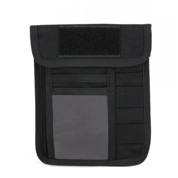 RFID Blocking Travel Neck Wallet - Security Hidden Neck Pouch Passport Holder