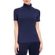 thumbnail image 1 of Tops con cuello de tortuga para mujer para capas Azul marino XL, 1 of 1