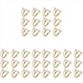 thumbnail image 1 of Servilleteros de 36 Piezas con Doble Perla, Servilleteros, Hebilla de Servilleta para RecepcióN de Bodas, Festivales, Banquetes, 1 of 7