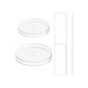 thumbnail image 1 of De Herramientas Transparentes Para Decoración De Tartas, 2 Rascadores Acrílicos Para Tartas, 2 Discos Para Tartas, 2 Varillas Acrílicas Para Hornear En Casa, Panadería, Pastelería Speravity HA021597-00, 1 of 7