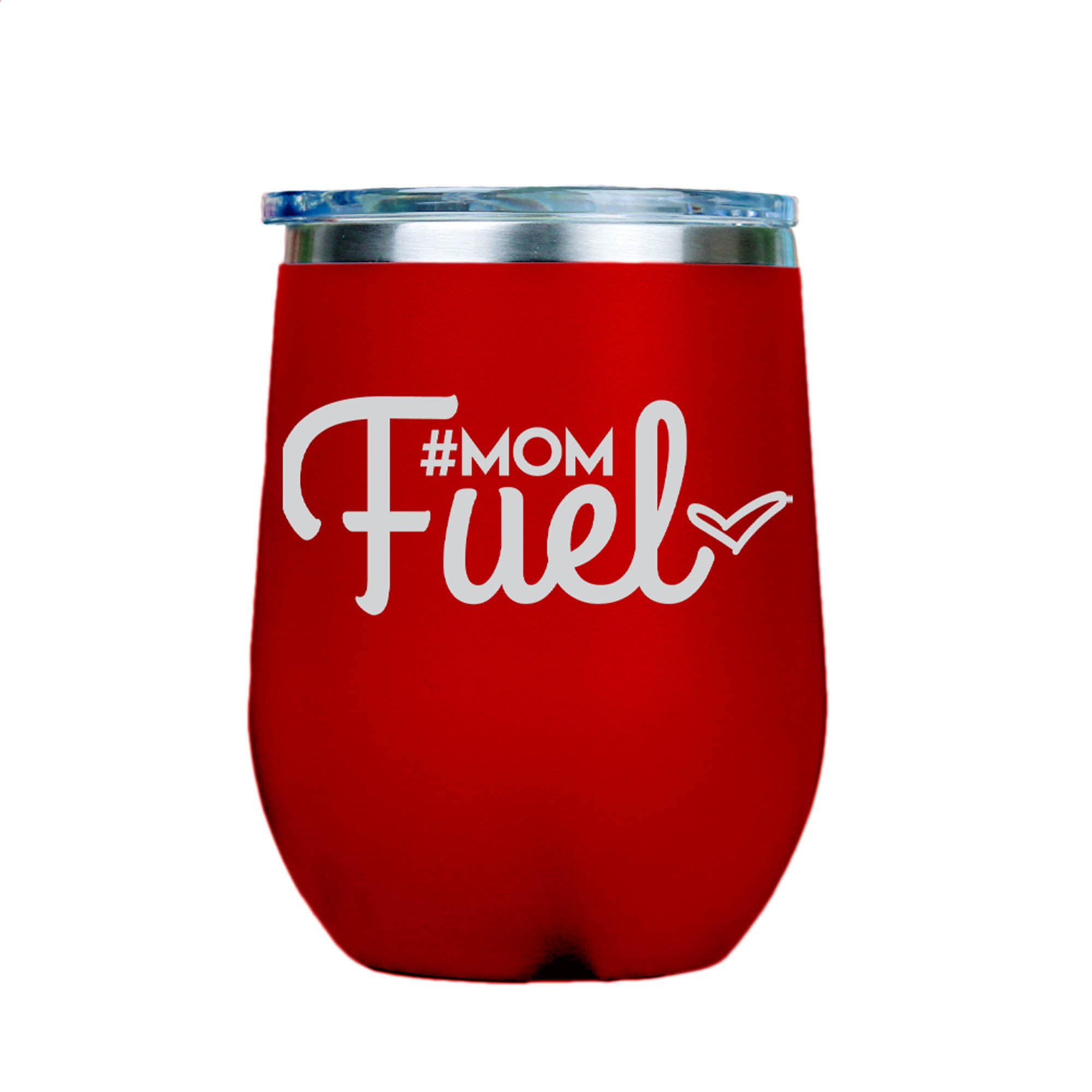 Download Gifts under 20 Mom Fuel | Stemless Stainless Wine Tumbler ...