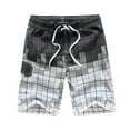 thumbnail image 1 of Mens Swimming Shorts Quick Dry Beach Trunks Swimwear with Mesh Lining, 1 of 4