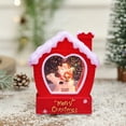 thumbnail image 4 of Comefolife Christmas Snow Globe, Lighted Christmas Lantern, Light up Snow Globe Christmas with Music, Santa Claus Scene Snow Globe Lantern Indoor Home Decor, 5.1" Christmas Glitter Snow Globes, 4 of 7