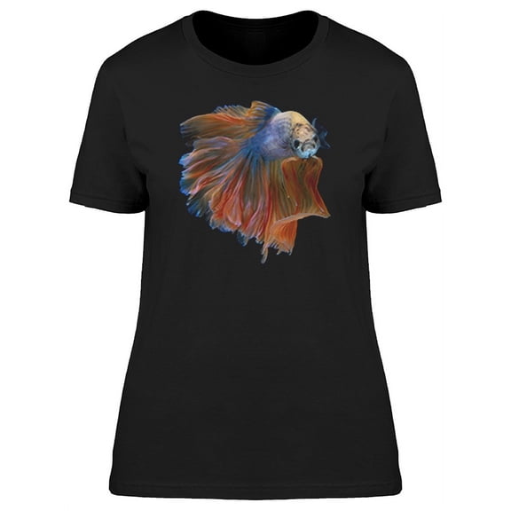 Betta Fish Frontview T-Shirt Women -Image by Shutterstock, Female Large