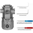 thumbnail image 5 of Plumbing Faucet Installation Kit with Wrenchfaucet Tool for Sink Drains & Washbasins, 5 of 5