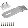 thumbnail image 1 of HUGFEGWE Lot de 4 Loquet de Porte en Acier Inoxydable (Argent), 1 of 6