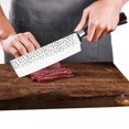 thumbnail image 1 of Cuchillo Nakiri de cocina corto de precisión de acero al carbono de 20 cm, 1 of 6