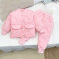 thumbnail image 5 of ATOGUTA Girls Winter Outfits Winter Coats and Matching Pants Lightweight Puffer Jacket Clothing Set Snowsuit Ski Suit Pink, 5 of 6