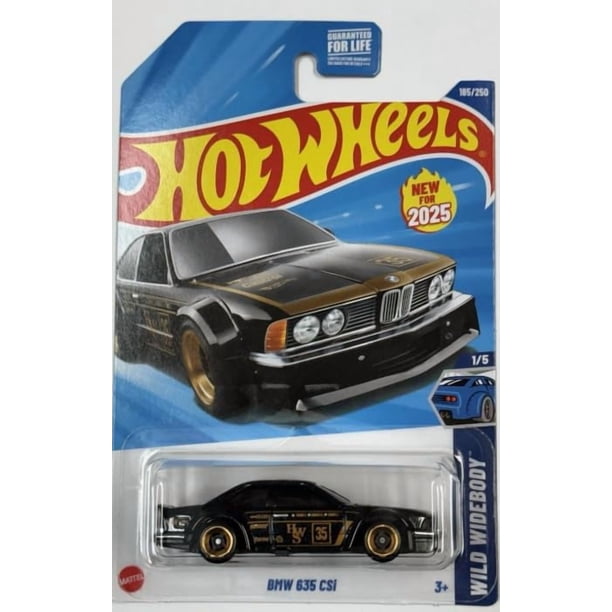 Auto de Juguete Diecast Mattel Hot Wheels BMW 635 CSi Escala 1:64