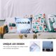 thumbnail image 4 of Funda de almohada corta de felpa para otoño e invierno, almohadas cuadradas decorativas, funda de almohada con estampado para el hogar, 1 ud., 4 of 5