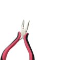thumbnail image 2 of 1 Pce Pince à Nez Droite en Acier au Carbone Manche Rose Outils d'Extension, 2 of 4