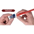 thumbnail image 4 of June Gold 36 Azul (Azure #130) Recambios de plomo de color de 2,0 mm Grosor llamativo para uso intensivo Resistente a roturas con un dispensador conveniente, 4 of 5