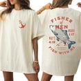 thumbnail image 3 of Fisher Of Men Christian Fishing T-Shirt for Men and Women, Sizes S-5XL, 3 of 6