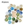 thumbnail image 2 of Amaiiu 46 Pieces/Set Party Round Paper Sticker Gift Bag Favor Pouch Self Adhesive Label Decoration Packaging Accessories Type 1, 2 of 10