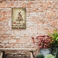 thumbnail image 6 of 1 pc Metal Signs Sewing Mends The Soul Tin Sign Floral Dress Metal Tin Sign Dress Theme Vintage Signs Sewing Metal Wall Arts Bathroom Signs for Home Living Room Garden Girl's Room Wall Arts, 6 of 7