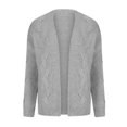 thumbnail image 5 of Ozmmyan Women's Fashion Cardigan Sweater Outwear Coat Long Sleeve Winter Coat, 5 of 6