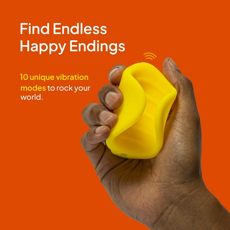Hello Cake Vibrating Stroker, Rechargeable Intimate Massaging Masturbator  for Men - Walmart.com