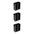 thumbnail image 3 of kurtrusly 2 Compartments Cup Organiser For Efficient Cup Organization Convenient And Practical ABS Stylish black 3Set, 3 of 6