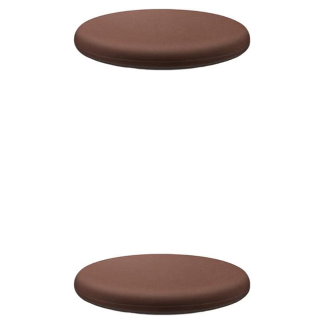 Fundas para sillas de algodón Yuarrent Café 35*35cm 2Conjunto