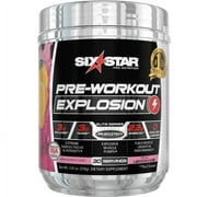 Six Star Pro Nutrition Explosion Pre-Workout Powder Pink Lemonade, 30 Servings