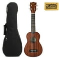 thumbnail image 1 of Kala KA-15S Mahogany Soprano Ukulele Bundle with Gig Bag & TMS Polishing Cloth, 1 of 2
