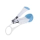 thumbnail image 2 of Cortaúñas seguro para bebés Cuidado de uñas Steady Grip Cortaúñas infantil Cortaúñas seguro para bebés con lupa (azul), 2 of 6