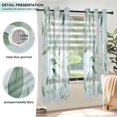 thumbnail image 3 of Yayeee Window Curtains Set of 2 for Living Room Light Filtering 63"x42", Watercolor Leaf Patterns, 3 of 7