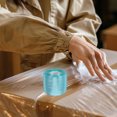 thumbnail image 1 of SHOWERORO Clear Cellophane Wrap Roll Stretch Wrap Film Transparent PVC 1Pack for Protection, 1 of 8