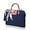1021blue, variant on Kamlui Stylish PU leather Waterproof 15.6 Inch Laptop Bag for Women, Creamy-white
