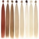 thumbnail image 3 of Typpkmm Mechones De Pelo Liso De Hueso with Extensiones De Cabello Natural De, 3 of 7