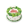 Holiday Wreath Double Layer Round Cake