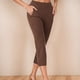 thumbnail image 1 of TaTaai Women's High Waisted Yoga Capri Leggings Slim Fit 7/8 Length Stretchy Work Pants Non See Through Casual Lounge Bottoms Soft Athletic Gym Gift, 1 of 6
