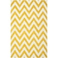 thumbnail image 6 of SAFAVIEH Cambridge Kaitlyn Zig Zag Stripes Wool Runner Rug, Gold/Ivory, 2'6" x 8', 6 of 10