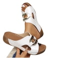 thumbnail image 7 of Women's Thong Sandals Indoor and Outdoor Beach Flip Flop Fashion Casual Versatile Roman Style Spring And Summer Breathable Thick-Soled Beach Sandals, 7 of 7
