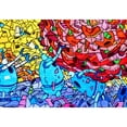 thumbnail image 1 of Cuadros Decorativos 1000 piezas DIY Color trabajo Robot rompecabezas educativo aprendizaje ensamblar juguetes Wdftyju embutido en tela, 1 of 9