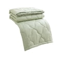 thumbnail image 2 of Edredón de verano fresco: manta supersuave y transpirable para todas las estaciones, ropa de cama de poliéster ligera y transpirable con costuras clásicas, adecuada para el dormitorio y para viajes., 2 of 6