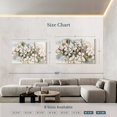 thumbnail image 4 of Elephant Stock Soft Peach Blossom Wall Art - Horizontal Multi Panel Canvas - Living Room Wall Decor - Floral And Botanical Multi Panel - Beige And White Decor By Patricia Pinto - 65" x 42", 4 of 8