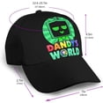 thumbnail image 2 of Dandys World Casquette de Baseball Mode Ajustable Imprimée pour Hommes et Femmes, 2 of 5