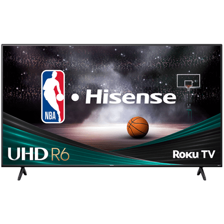 Hisense 50" Class 4K UHD LED LCD Roku Smart TV HDR R6 Series 50R6E3