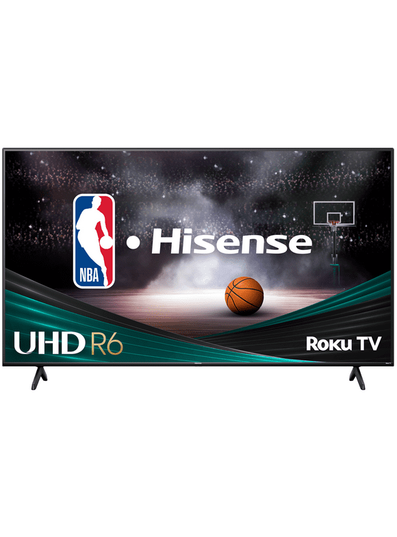 Hisense 50" Class 4K UHD LED LCD Roku Smart TV HDR R6 Series 50R6E3