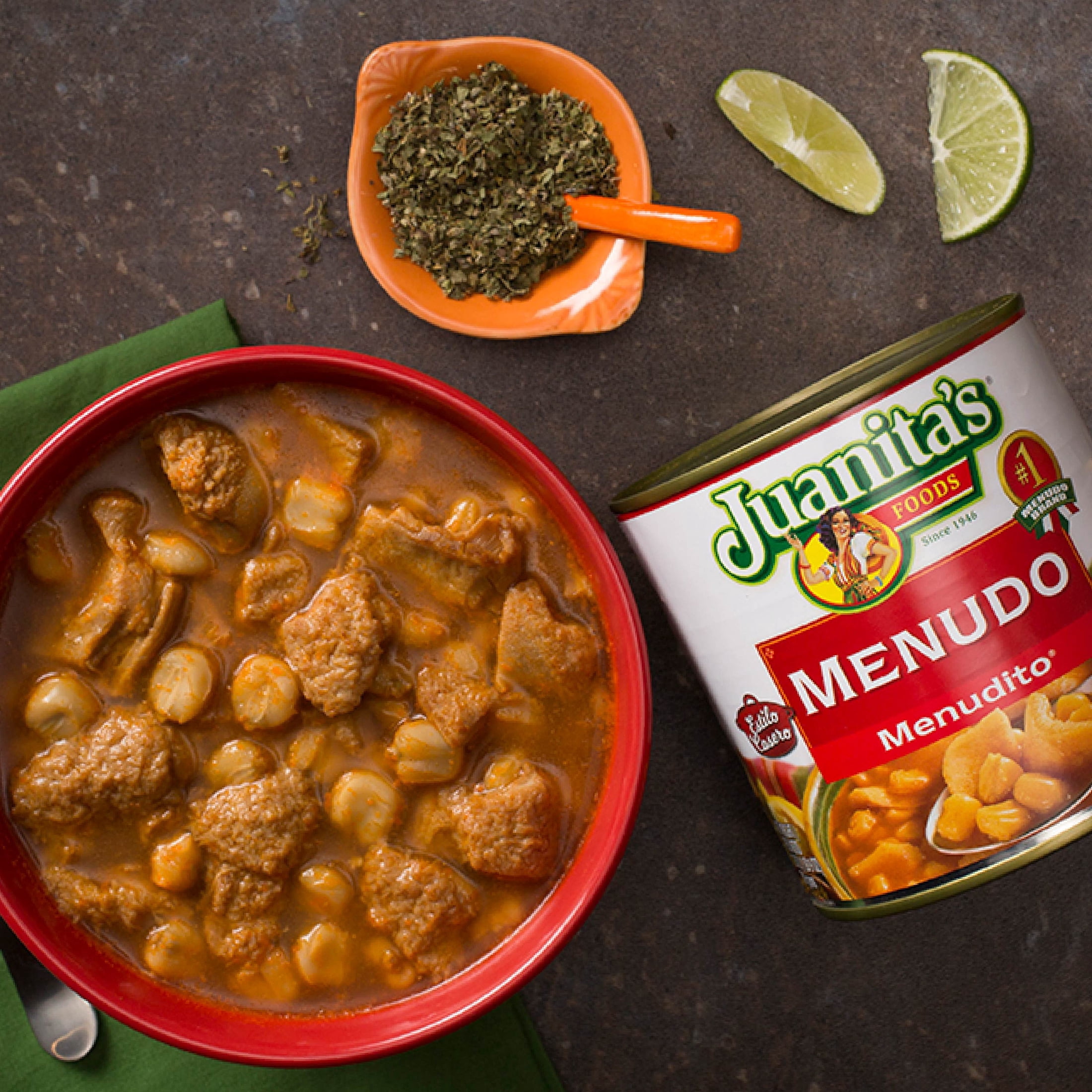 Juanita’s Foods Ready to Serve Original Menudo Soup, 94 oz Can