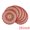 Red, variant on Unique Bargains Set of 6 Round Farmhouse Placemats for Dining Table Decor Pattern