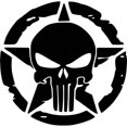 thumbnail image 1 of Car Stickers Vinyl Decal Army Star Sticker For Jeep Wrangler And All Other 4x4 Models Accessories Decoration K252, 1 of 5