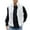 White, variant on Faux Fur Vest for Men Winter Warm Fleece Vest Fluffy Fuzzy Sleeveless Jacket Vest Windproof Outerwear